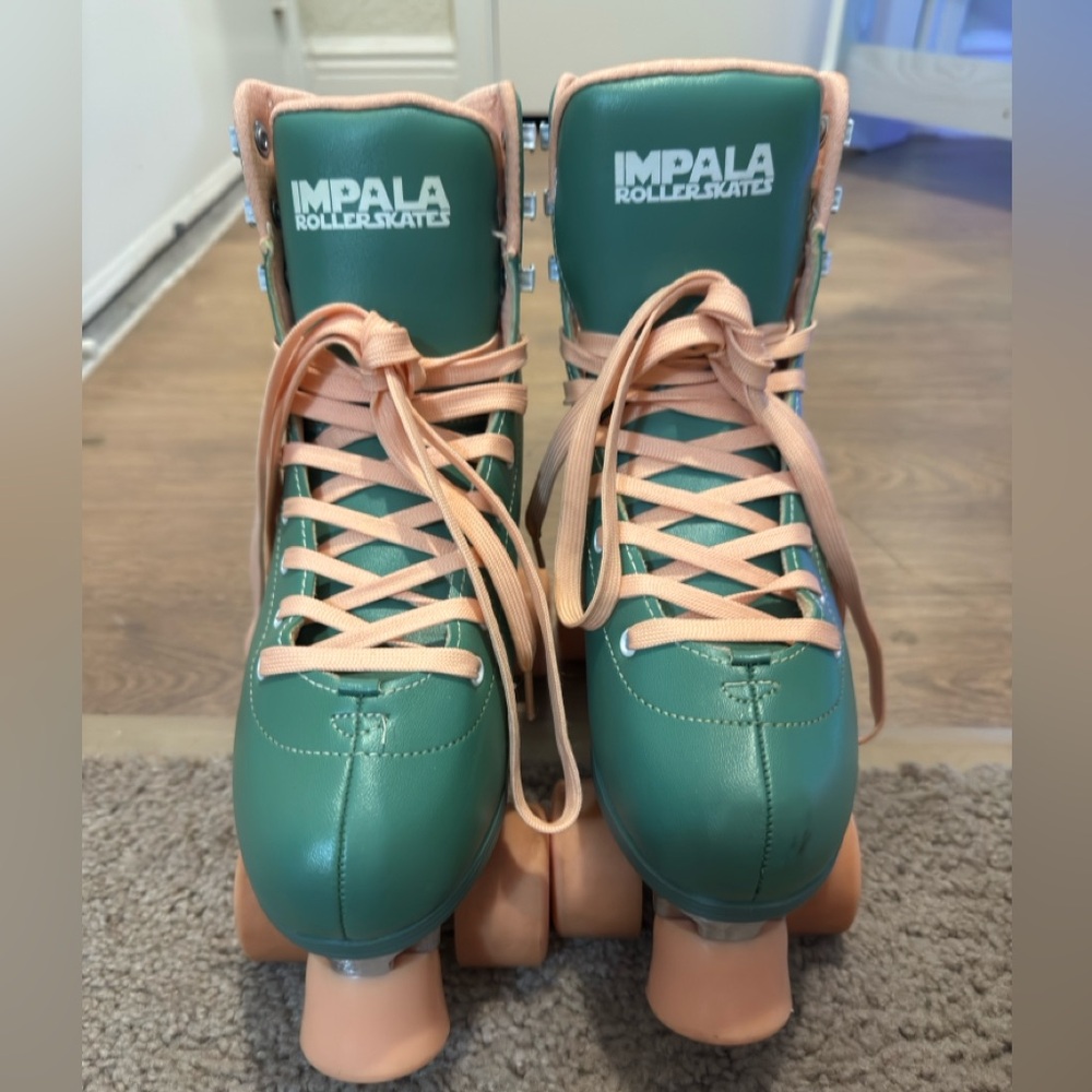 Impala Green Roller Skates